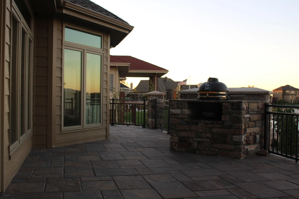 Astounding Home Environment With Complete Patio, Fire Pit, and Swimming Pool by Groundscapes, Inc. - Photo 9