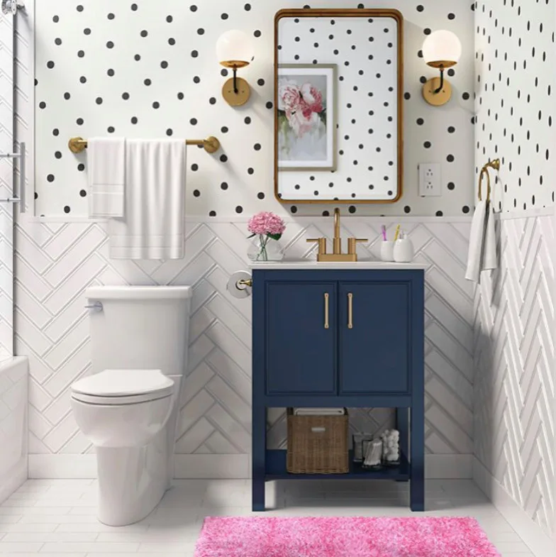 Lowe's Bathroom Remodeling Inspiration by DLT Interiors-Debbie Travin - Photo 2