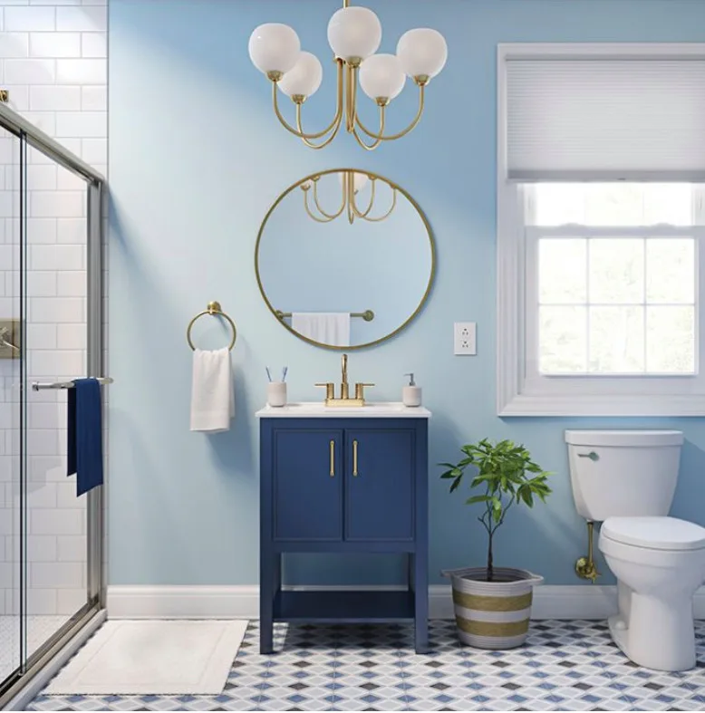 Lowe's Bathroom Remodeling Inspiration by DLT Interiors-Debbie Travin - Photo 4
