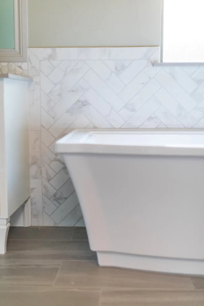 Opulent Master Bathroom by Just The Thing Decorating, Staging, And Windows - Photo 8