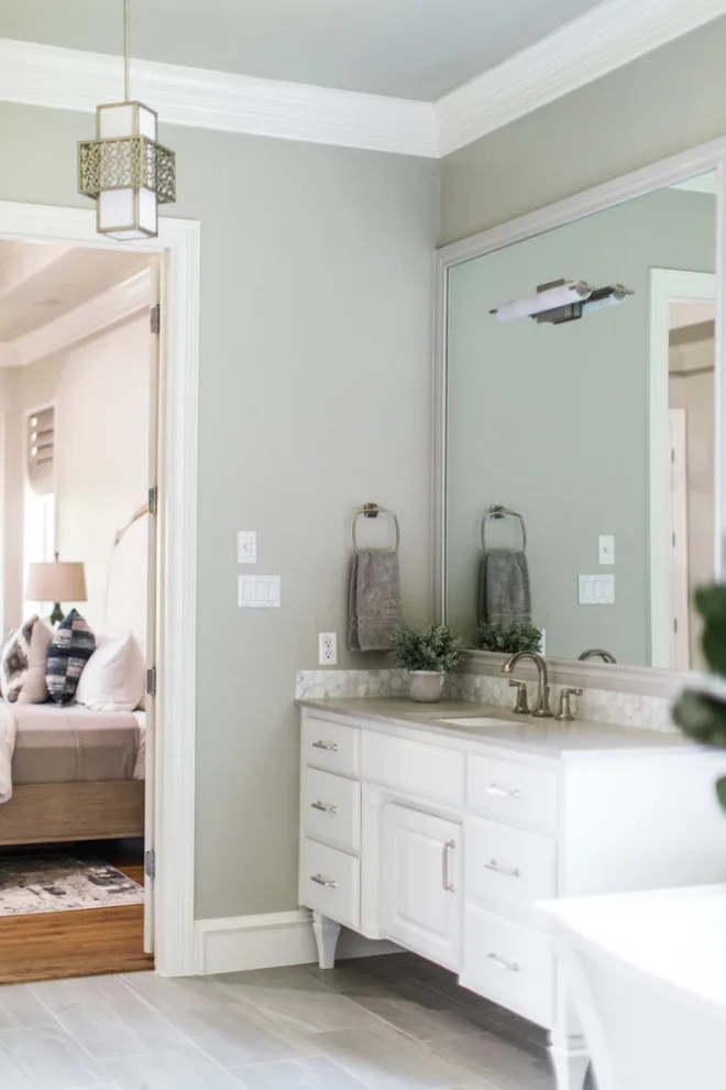 Opulent Master Bathroom by Just The Thing Decorating, Staging, And Windows - Photo 4