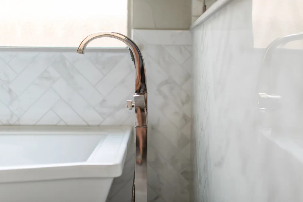 Opulent Master Bathroom by Just The Thing Decorating, Staging, And Windows - Photo 7