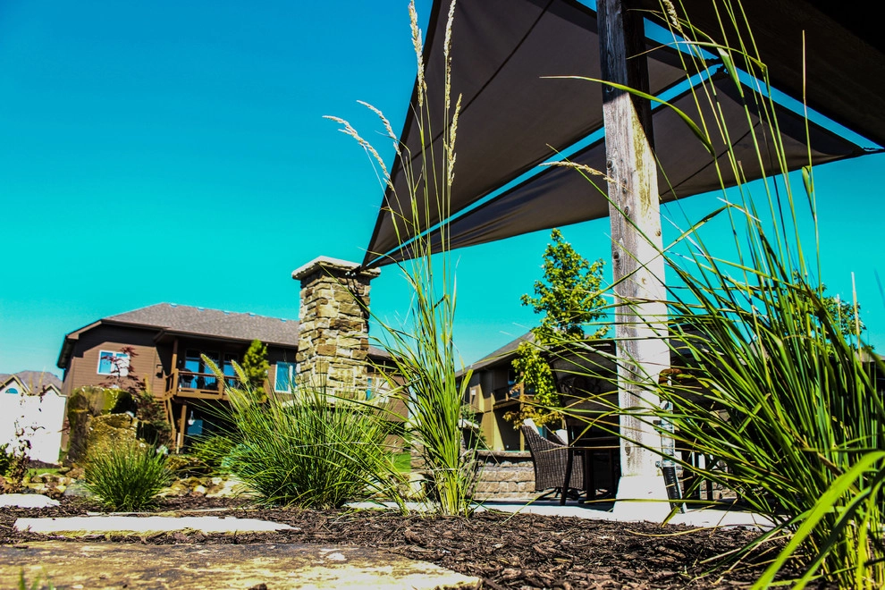 Welcoming Sheltered Summer Patio by Groundscapes, Inc. - Photo 10