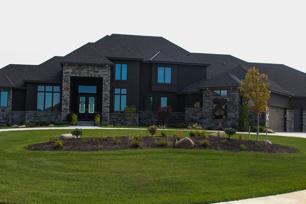 Towering Home Landscape With Perfect Lawn by Groundscapes, Inc. - Photo 22