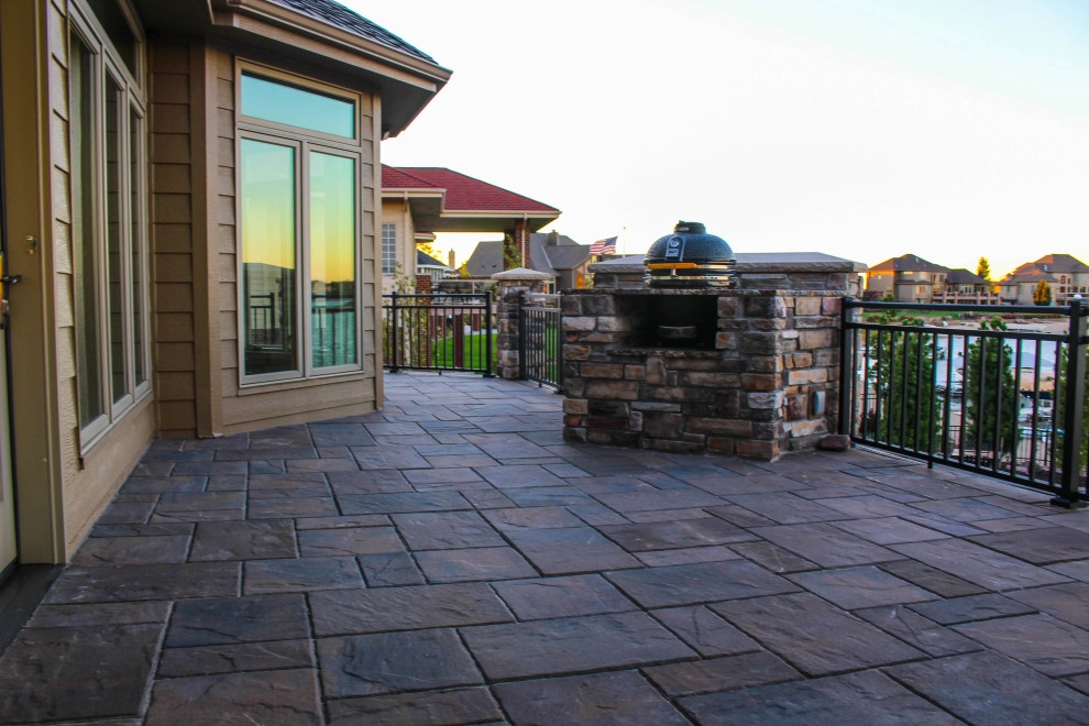 Astounding Home Environment With Complete Patio, Fire Pit, and Swimming Pool by Groundscapes, Inc. - Photo 3