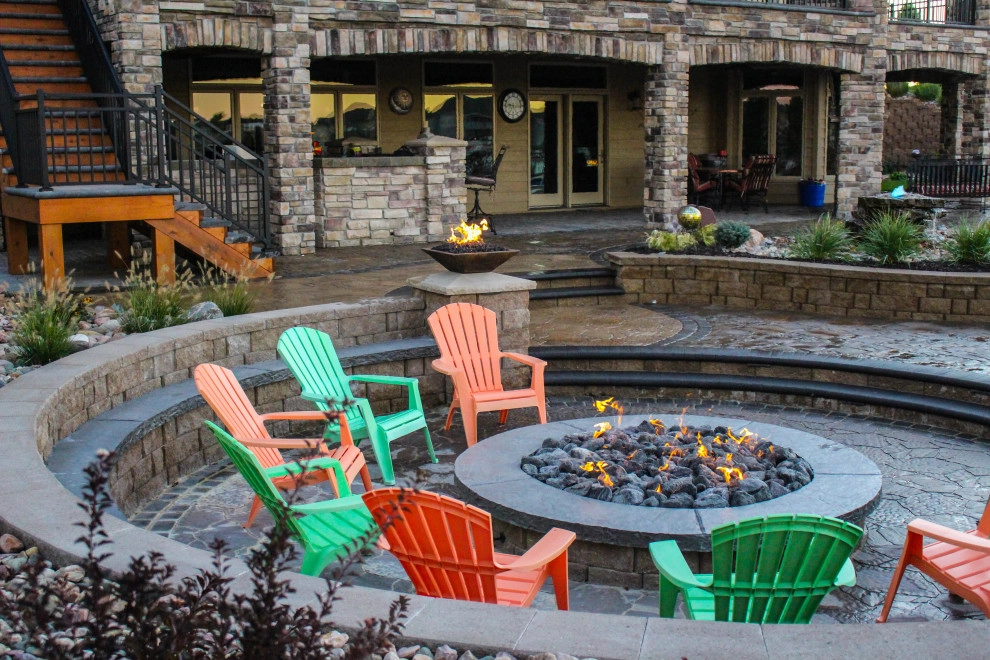 Astounding Home Environment With Complete Patio, Fire Pit, and Swimming Pool by Groundscapes, Inc. - Photo 24