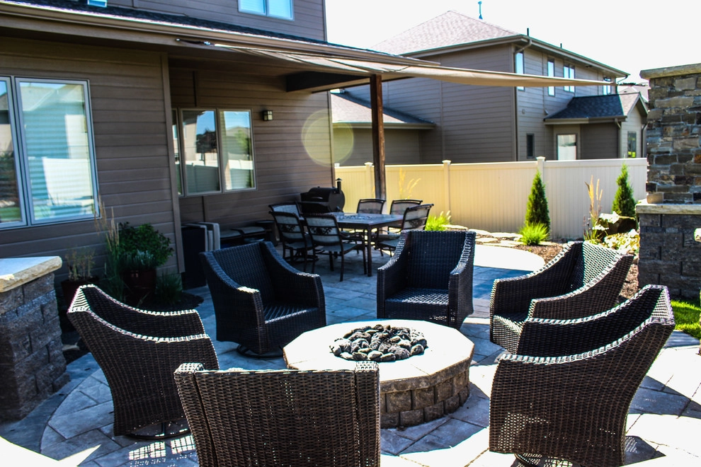 Welcoming Sheltered Summer Patio by Groundscapes, Inc. - Photo 16