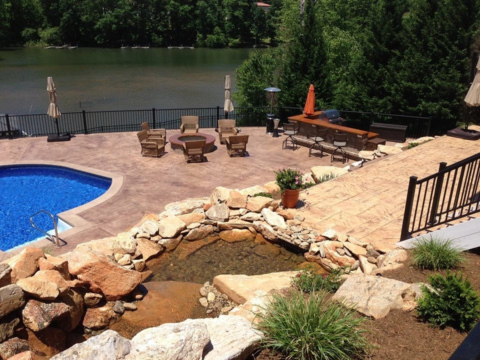 Pool Decks & Patios by Growing Edge Landscape & Design, Inc. - Photo 15