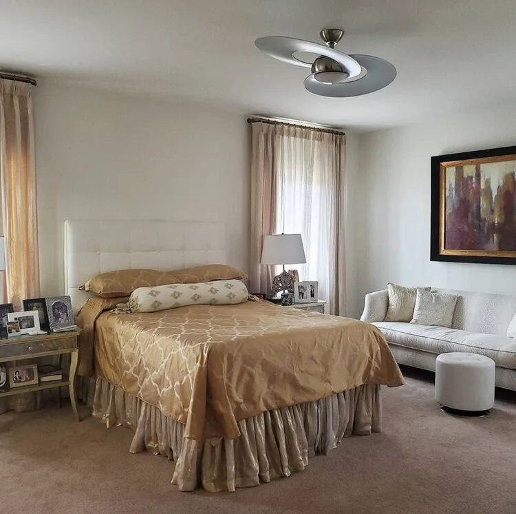 Elegant Master Bedroom Renovation by A. Logan Designs, LLC - Photo 3