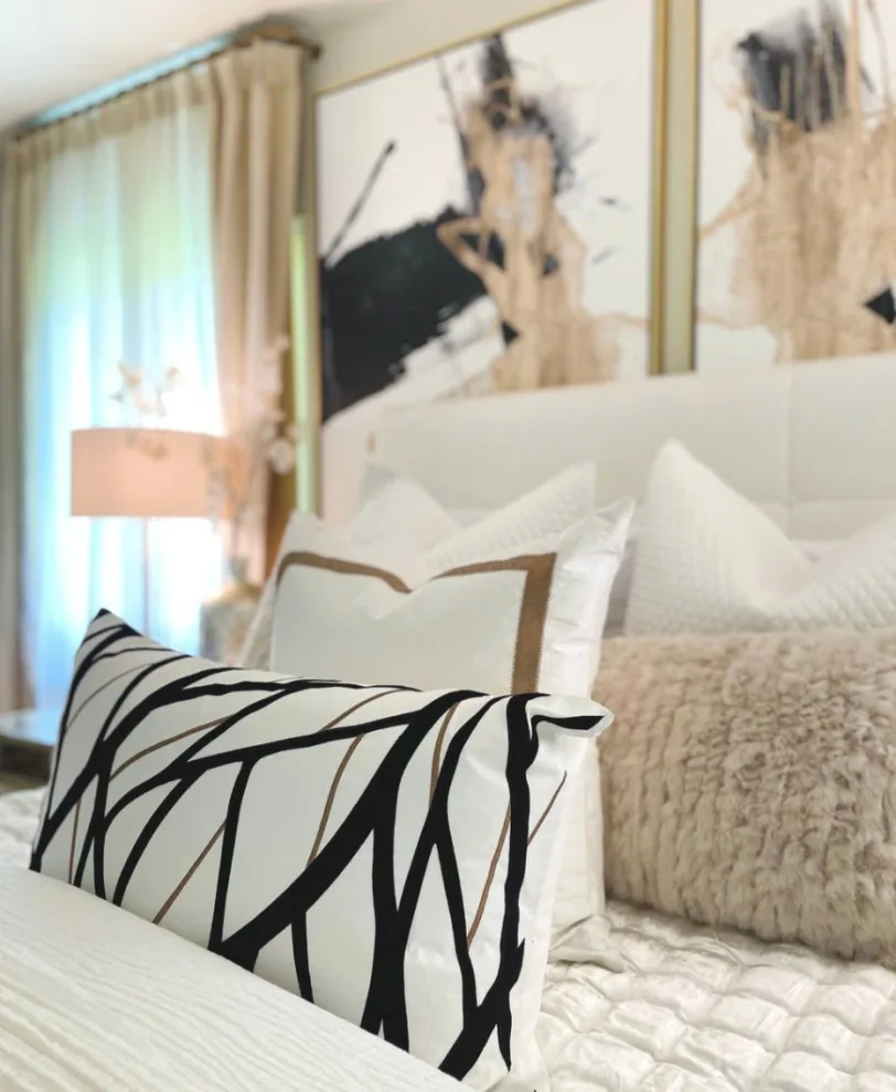 Elegant Master Bedroom Renovation by A. Logan Designs, LLC - Photo 6