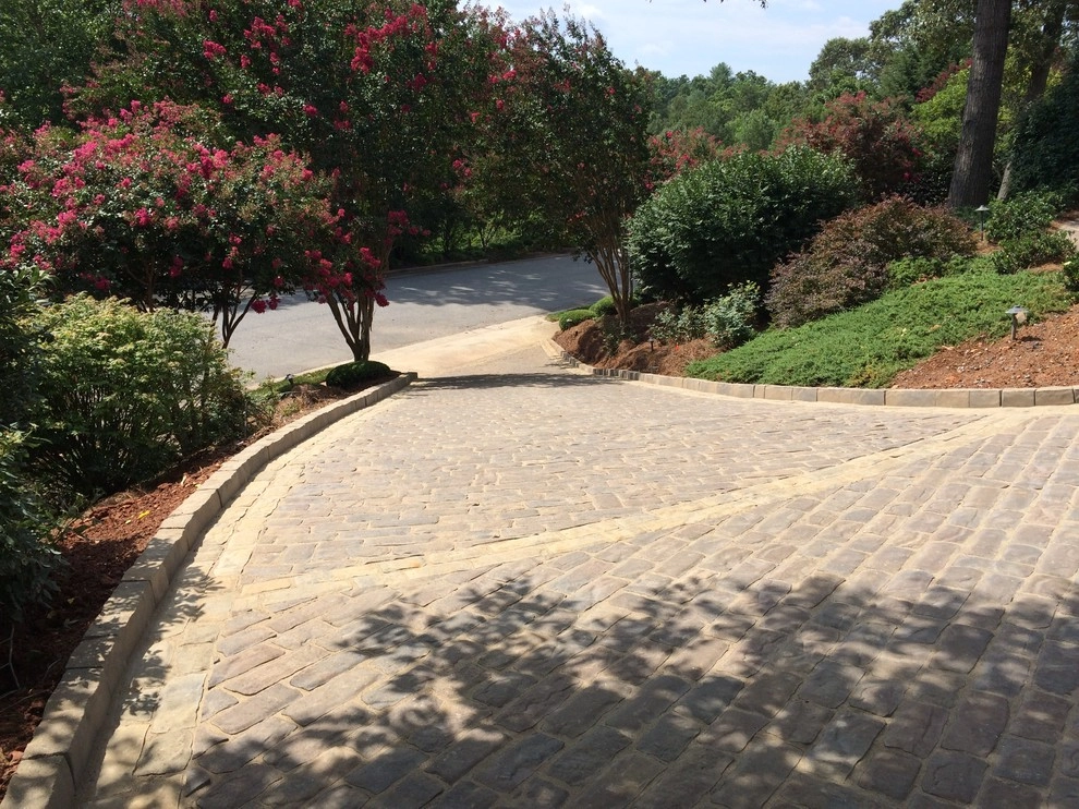 Old World Driveway by Growing Edge Landscape & Design, Inc. - Photo 2