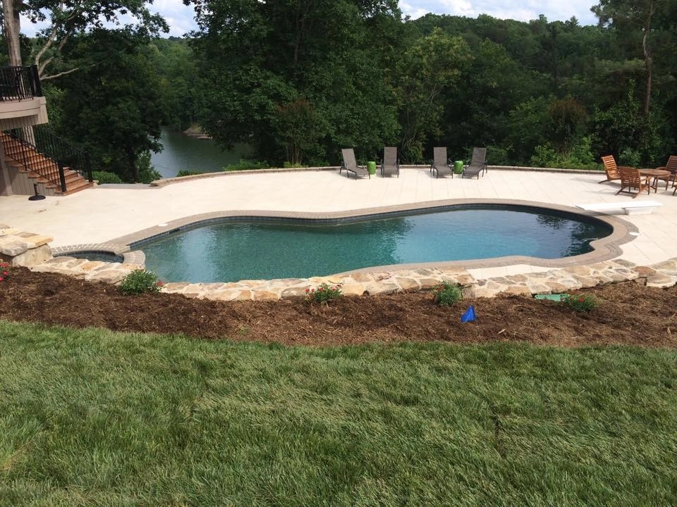 Pool Decks & Patios by Growing Edge Landscape & Design, Inc. - Photo 6