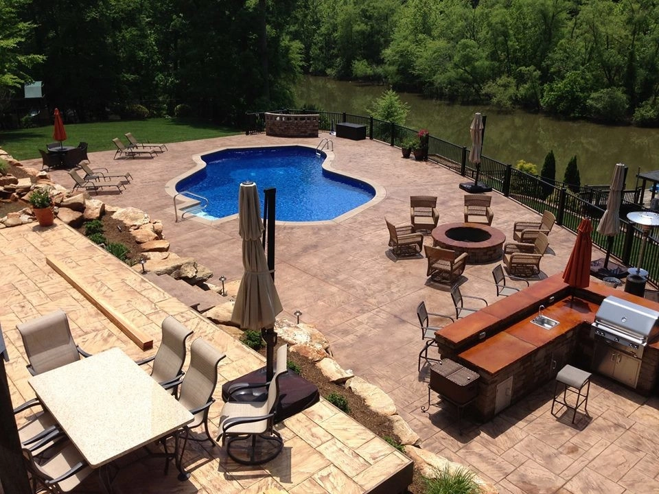Pool Decks & Patios by Growing Edge Landscape & Design, Inc. - Photo 7