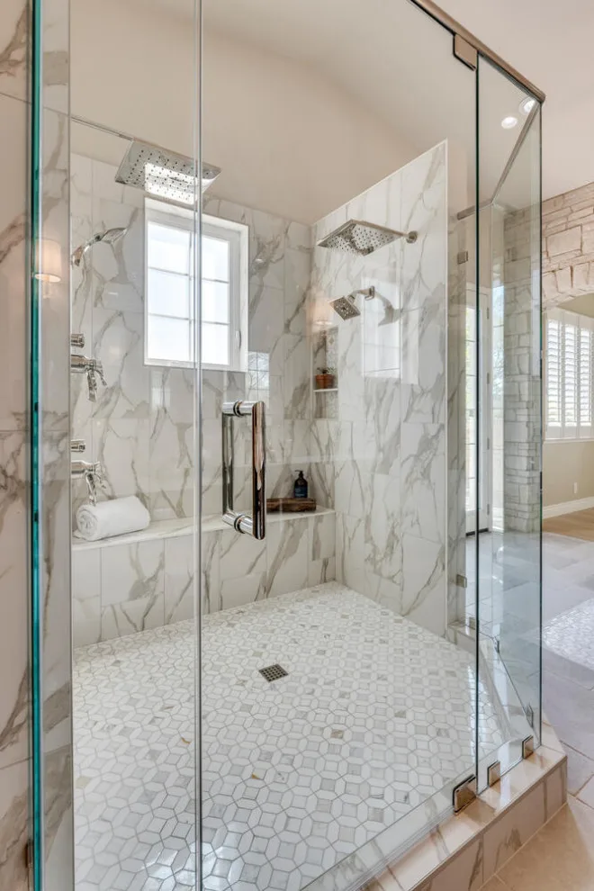 SECLUDED VALLEY PRIMARY BATHROOM & CLOSET by Sarah Blackbern Interiors - Photo 37