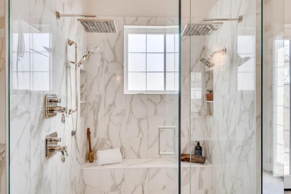 SECLUDED VALLEY PRIMARY BATHROOM & CLOSET by Sarah Blackbern Interiors - Photo 14