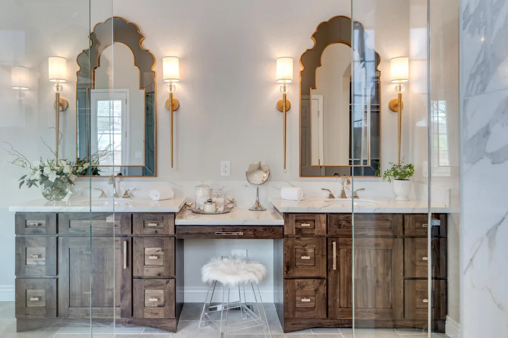 SECLUDED VALLEY PRIMARY BATHROOM & CLOSET by Sarah Blackbern Interiors - Photo 23