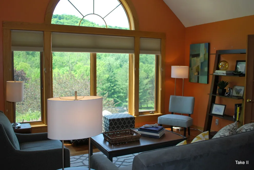 Midcentury Modern Lounge Revamp by Take II Staging & Redesign - Photo 5