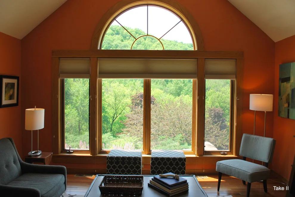 Midcentury Modern Lounge Revamp by Take II Staging & Redesign - Photo 2