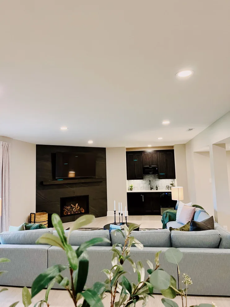 Contemporary Basement Renovation by DesignFive, LLC - Steve Shorthouse - Photo 7