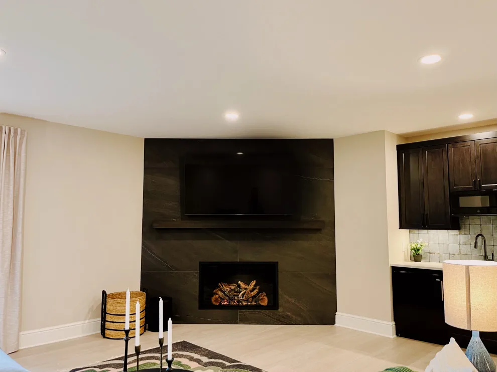 Contemporary Basement Renovation by DesignFive, LLC - Steve Shorthouse - Photo 5