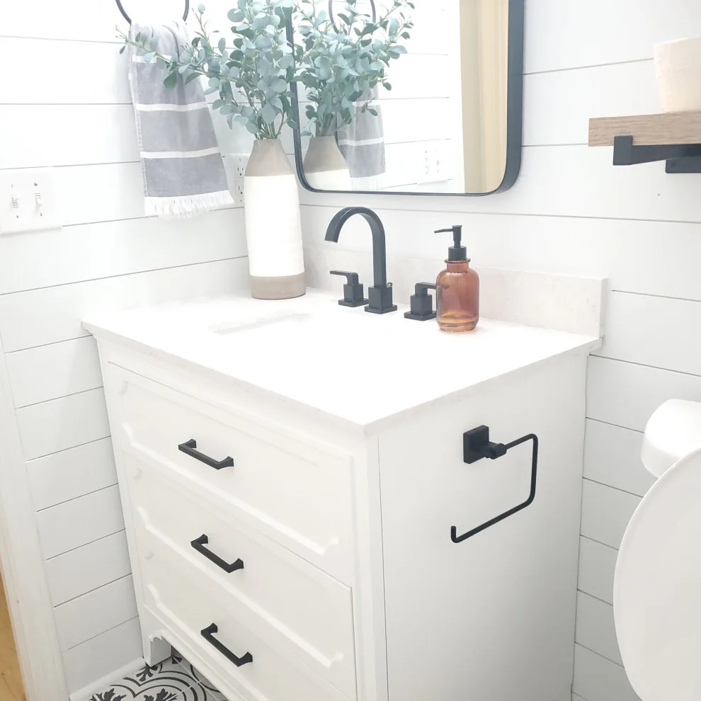 Contemporary Country Bathroom by Virgil Interiors - Photo 9