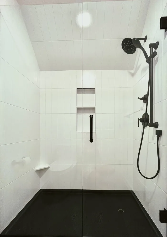 Contemporary Jack and Jill Bathroom by DesignFive, LLC - Steve Shorthouse - Photo 7