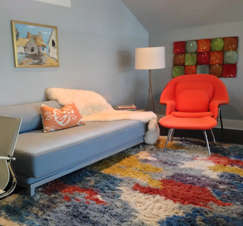 Tega Cay Contemporary Lakeside Home by Rebecca B Interior Design - Photo 5