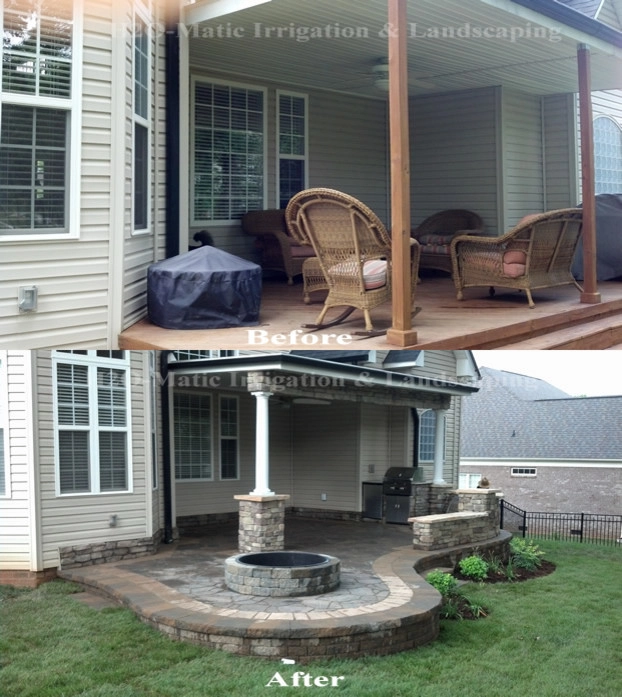 Before/After Pictures by H2O-Matic Outdoor Creations - Photo 2