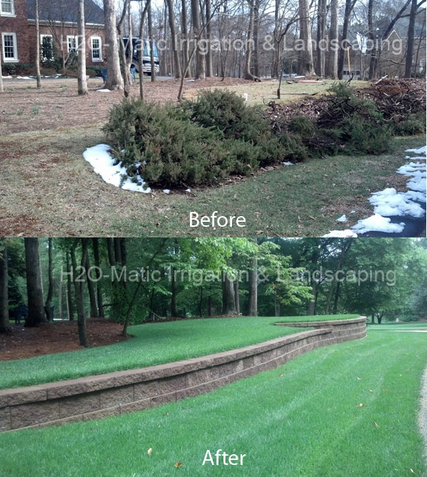 Before/After Pictures by H2O-Matic Outdoor Creations - Photo 3