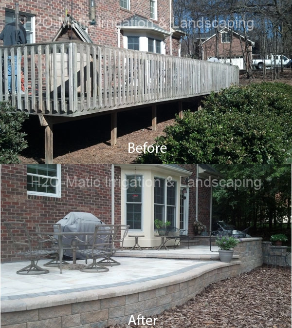 Before/After Pictures by H2O-Matic Outdoor Creations - Photo 5
