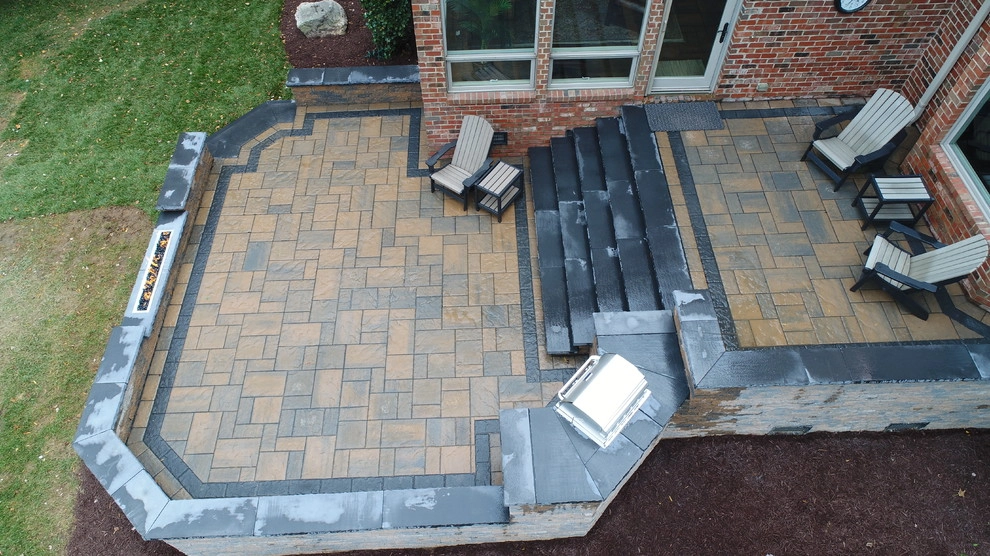 Patio with Outdoor Kitchen by H2O-Matic Outdoor Creations - Photo 8