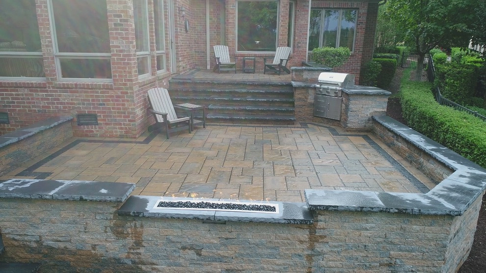 Patio with Outdoor Kitchen by H2O-Matic Outdoor Creations - Photo 6