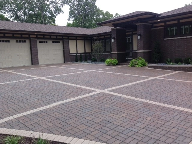 Brick Paver Driveway by Hackman Lawn & Landscape - Photo 2