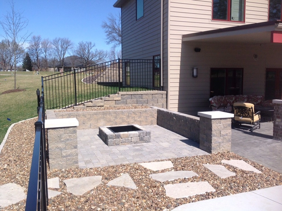 Natural Stone Patio by Hackman Lawn & Landscape - Photo 3