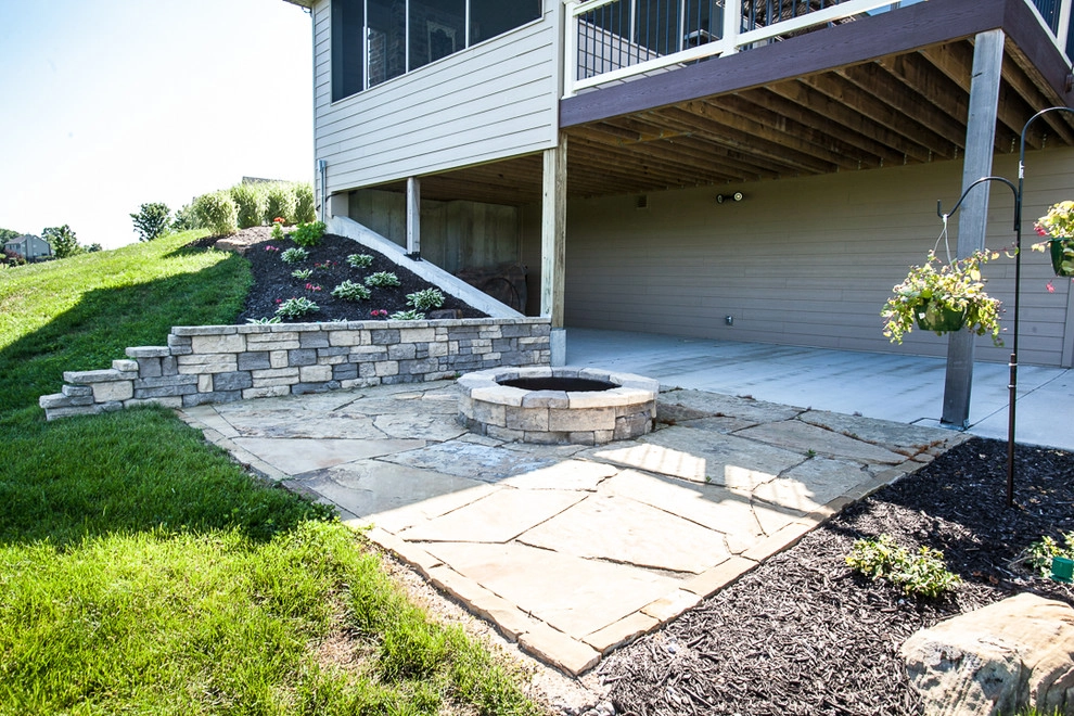 Patio and Firepit by Hackman Lawn & Landscape - Photo 2