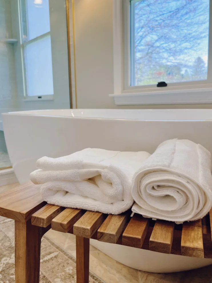Elevated Natural Primary Bathroom by DesignFive, LLC - Steve Shorthouse - Photo 2