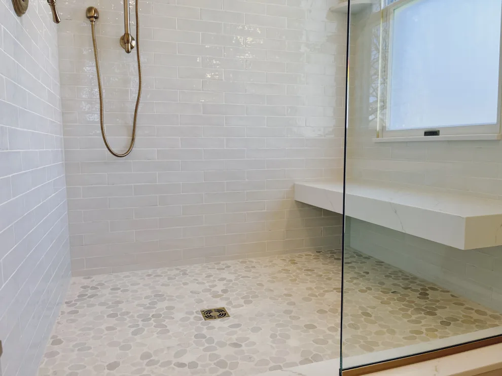 Elevated Natural Primary Bathroom by DesignFive, LLC - Steve Shorthouse - Photo 3