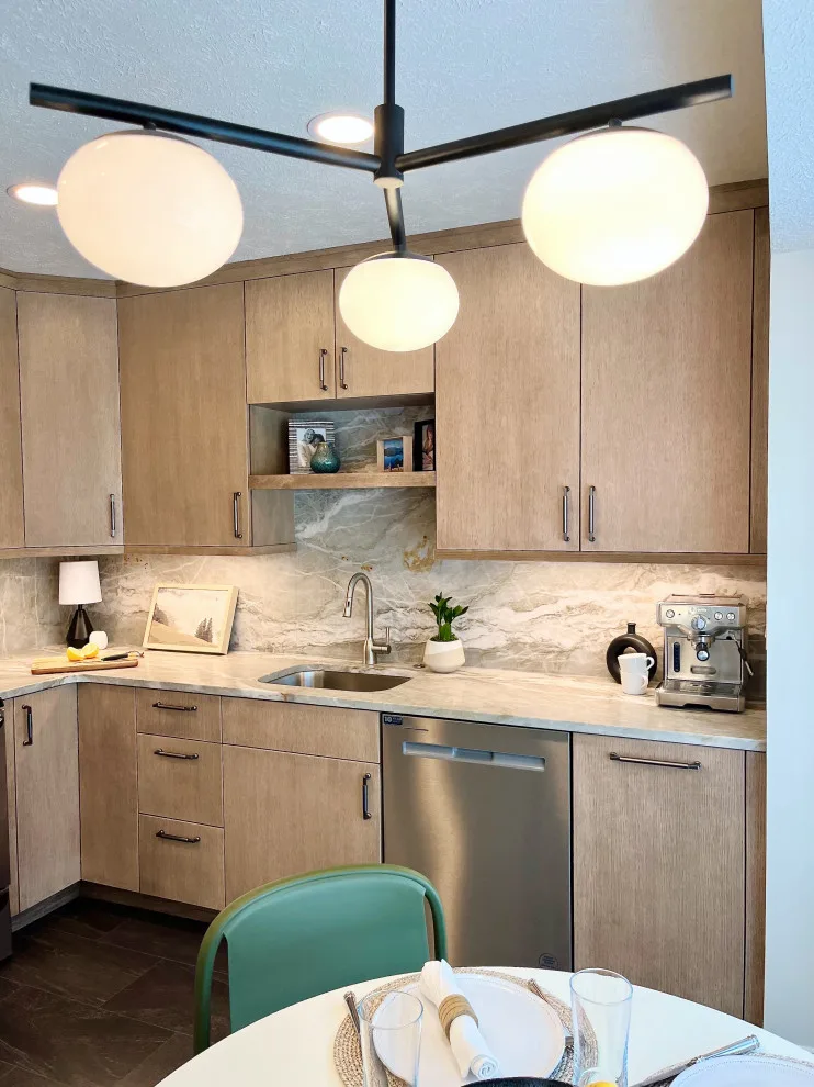 Contemporary Natural Kitchen by DesignFive, LLC - Steve Shorthouse - Photo 4