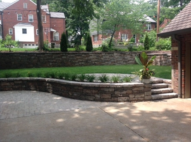 Tie Wall Stone Landscaping Redesign by Hackman Lawn & Landscape - Photo 4