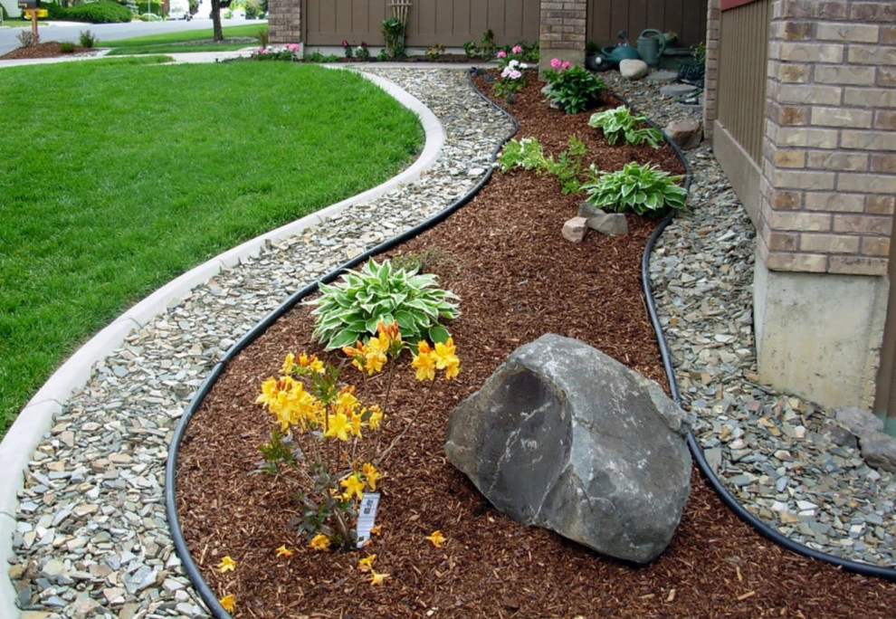 Rebuilding and mulching flower bed by H&S Professional Lawncare And Property Maintenance - Photo 6
