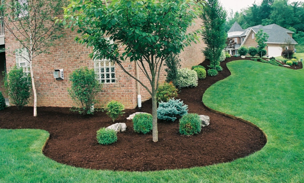 Rebuilding and mulching flower bed by H&S Professional Lawncare And Property Maintenance - Photo 3