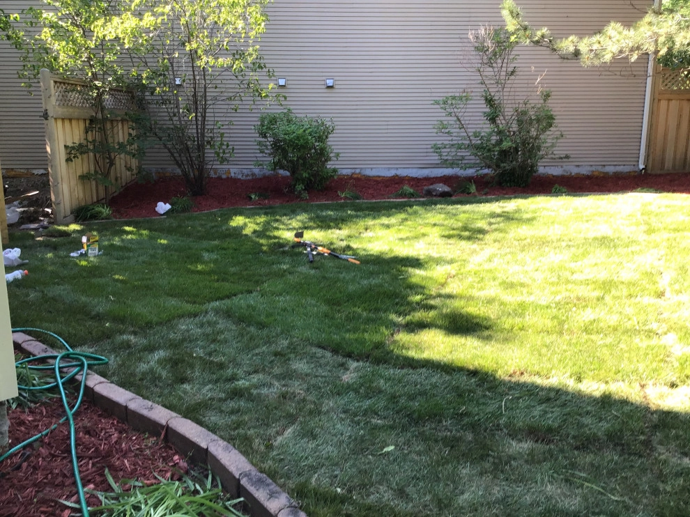 Sod layin and rebuilding flower bed by H&S Professional Lawncare And Property Maintenance - Photo 5