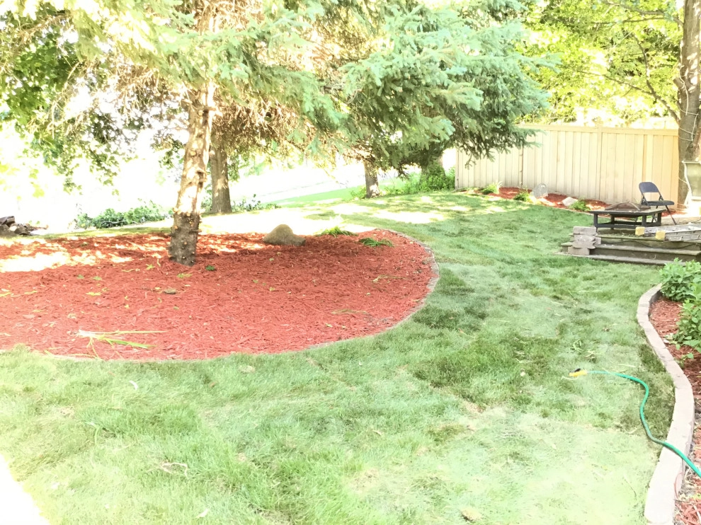 Sod layin and rebuilding flower bed by H&S Professional Lawncare And Property Maintenance - Photo 2