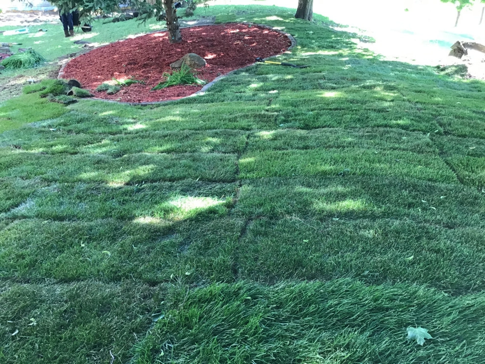 Sod layin and rebuilding flower bed by H&S Professional Lawncare And Property Maintenance - Photo 12