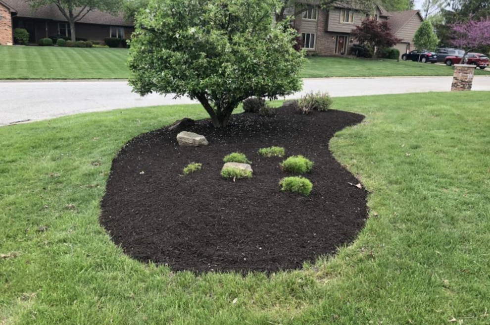 Rebuilding and mulching flower bed by H&S Professional Lawncare And Property Maintenance - Photo 7