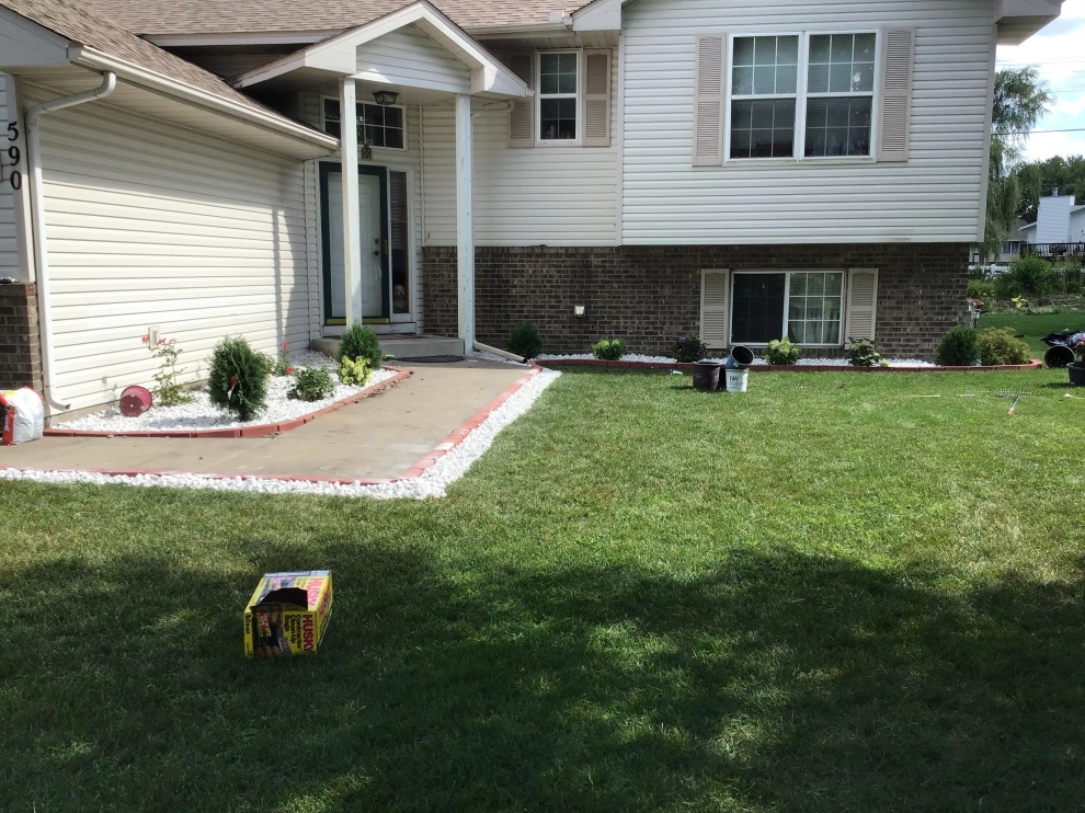 Flower bed and rock garden by H&S Professional Lawncare And Property Maintenance - Photo 24