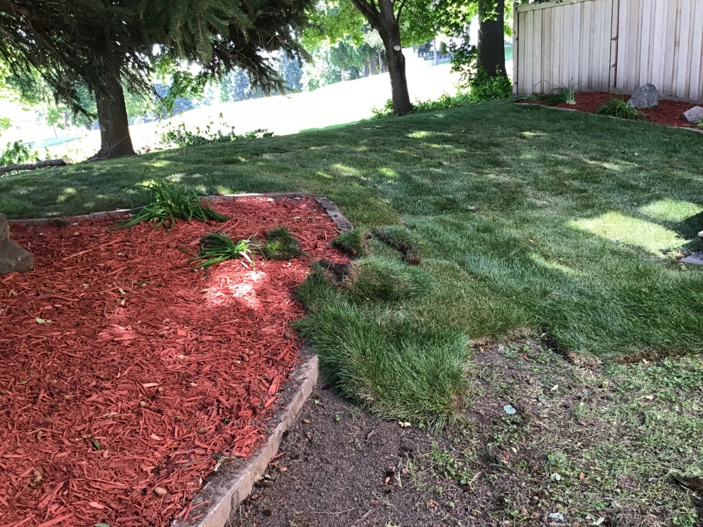 Sod layin and rebuilding flower bed by H&S Professional Lawncare And Property Maintenance - Photo 7