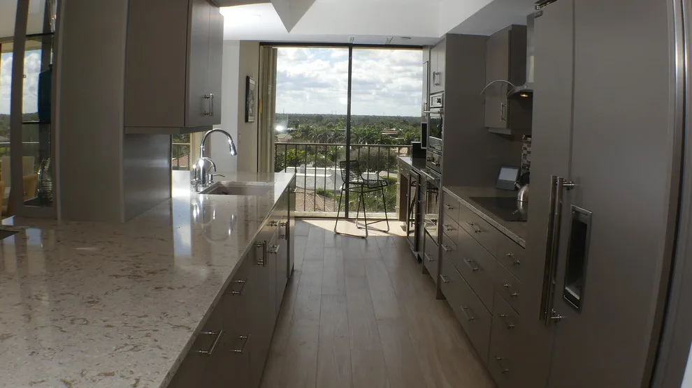 Jupiter, Florida Oceancrest Condominium Kitchen by Southeast Interior Design, Inc. - Photo 2
