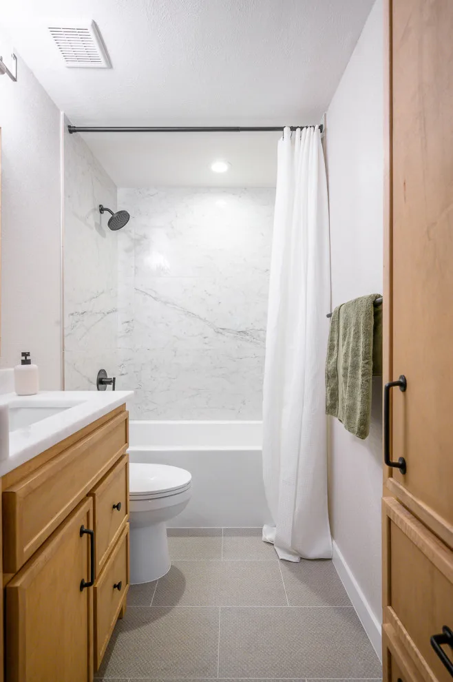 Lyons Bathroom, Powder Room, and Laundry Room Challenge by Brittany Lyons Interiors - Photo 9