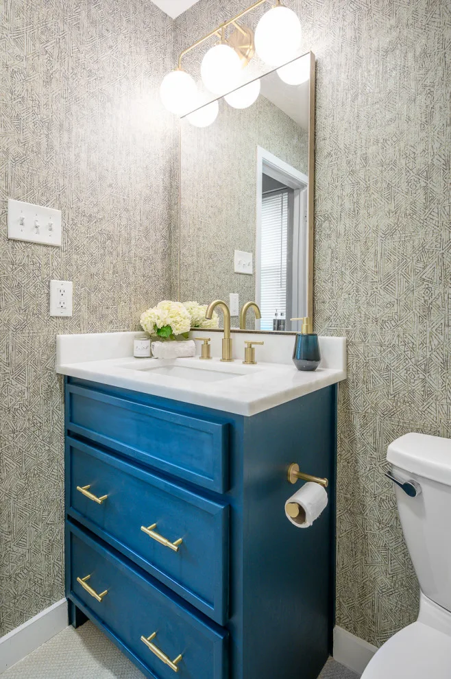 Lyons Bathroom, Powder Room, and Laundry Room Challenge by Brittany Lyons Interiors - Photo 4